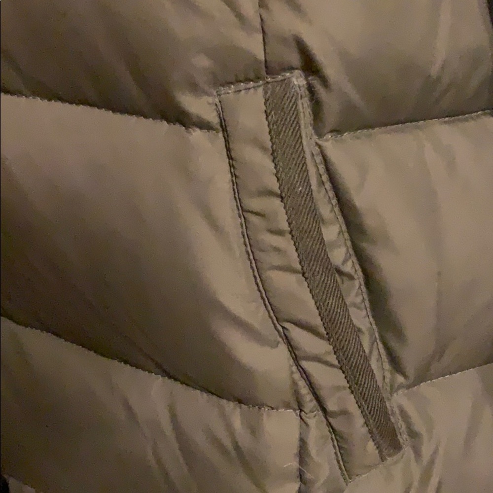 Faux fur trim hooded down coat - Picture 7 of 8
